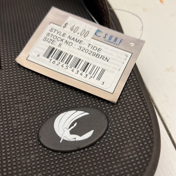 Island Surf Women’s Thong Sandals NWT size 8 - Picture 5 of 8